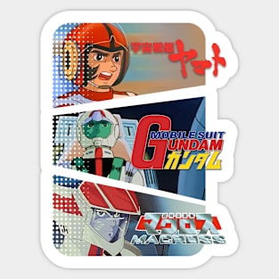 Anime Pilot Sticker